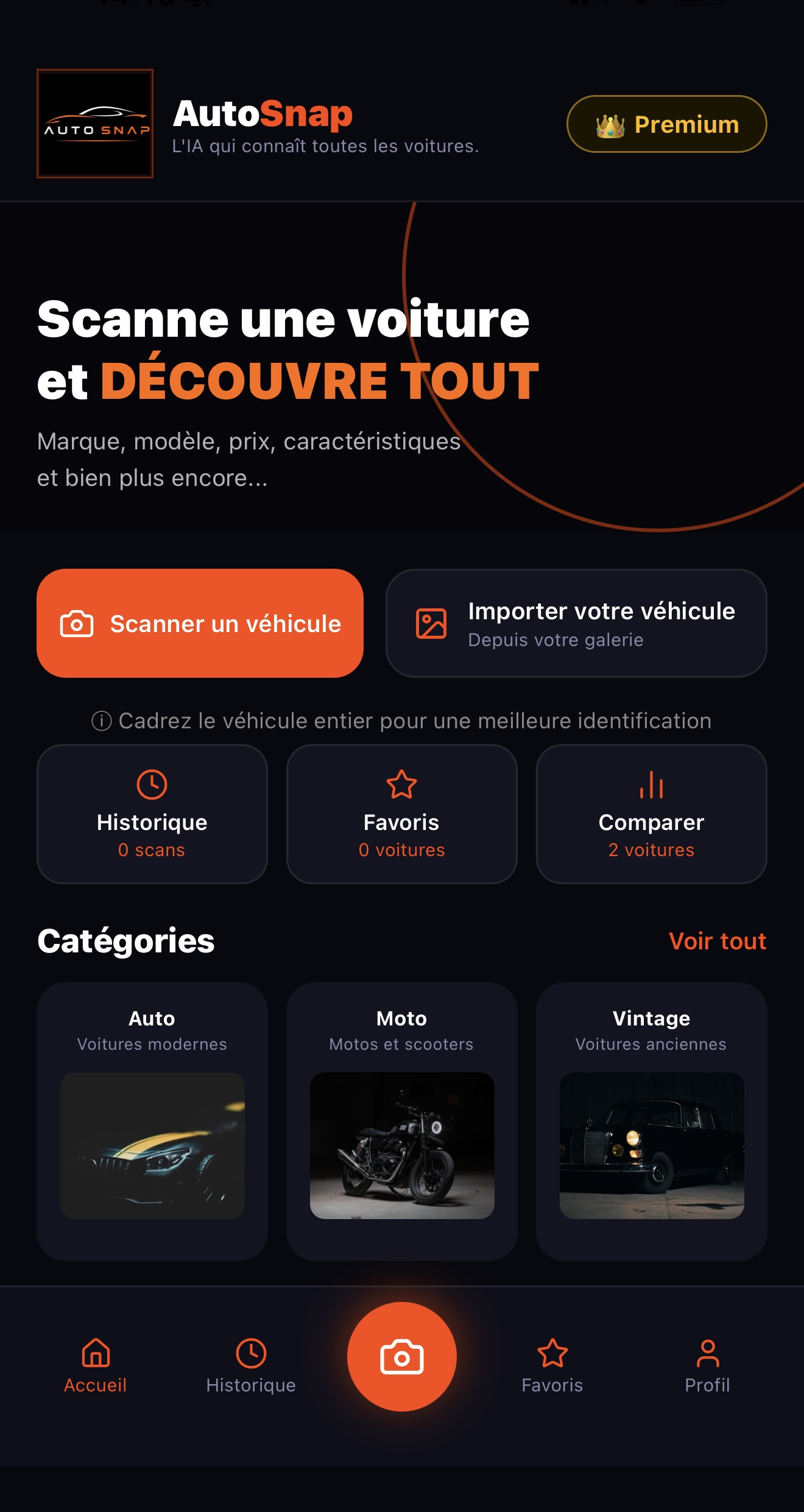 AutoSnap Home
